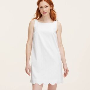 Kate Spade White Sleeveless Sheath Mini Dress